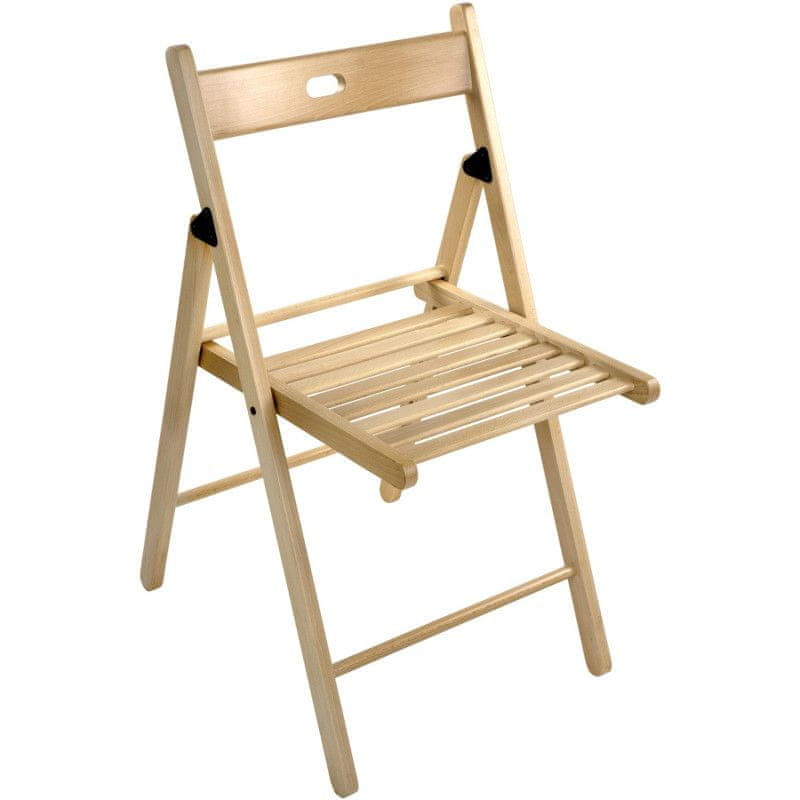 DEMA Drevená sklopná stolička Buche